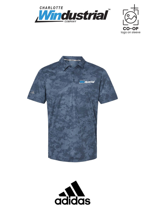 Adidas Mens All Over Camo Print Polo - CED MOBILE, AL